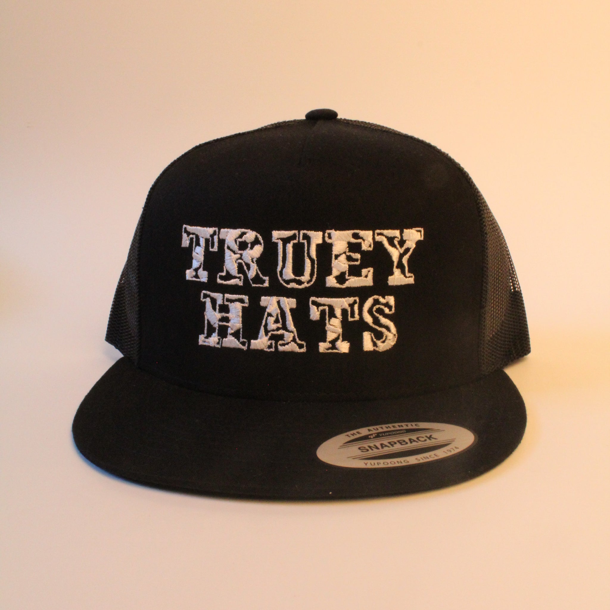 Truey Hats - Black Snapback