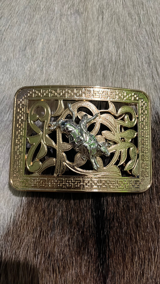 Bull Rider Buckle