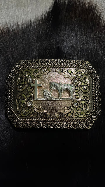 Ranch Life Buckle