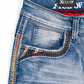 Ace Of Diamond Premium Denim Jeans – Light Wash Western Embroidered Pocket Jeans
