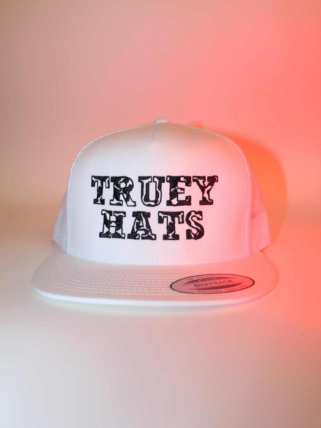 Truey Hats - White Snapback