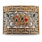 Men’s Western Belt Buckle Collection – Longhorn, Cowboy, Cross, Scorpion & Playing Cards Designs