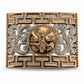 Men’s Western Belt Buckle Collection – Longhorn, Cowboy, Cross, Scorpion & Playing Cards Designs