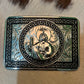 San Judas Belt Buckle - Classic Western Accessory