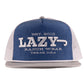 Lazy J Ranch Blue & White Dime Box Classic Rope Trucker Hat