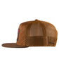 Lazy J Ranch Brown & Dark Brown Quilted Hard Day Classic Five Panel Trucker Hat