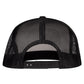 Lazy J Ranch White & Black Desert Show Time Classic Five Panel Trucker Hat