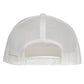 Lazy J Ranch White Red Ranch Classic Five Panel Trucker Hat