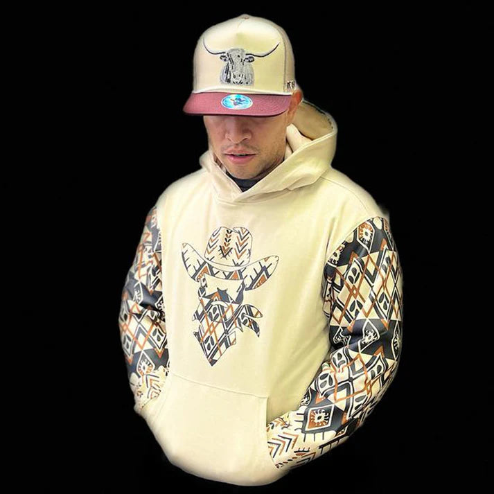 Cherokee De Rancho Hoodie - Cream