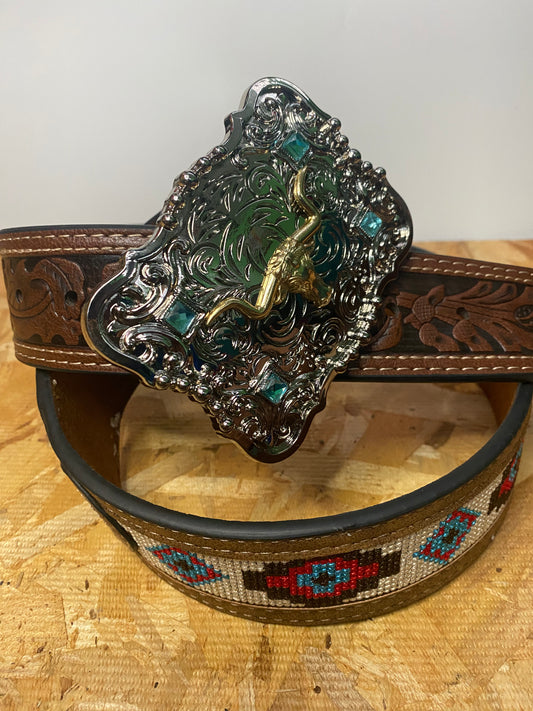 Aztec Horse Belt