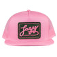 Lazy J Ranch Pink Breakaway Patch Classic Five Panel Trucker Hat